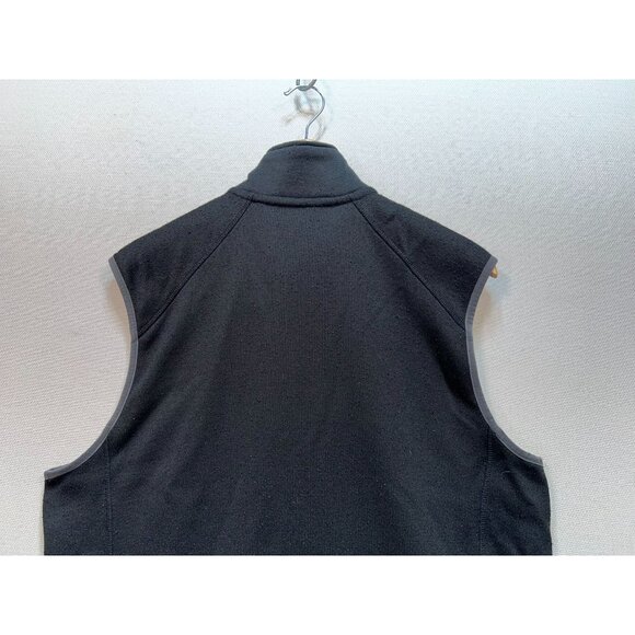 Eddie Bauer Men's Full Zip Cardigan Vest Sleeveless Stretch Size L Gray Pockets - Picture 10 of 11